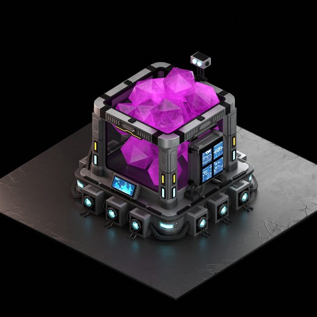 titanium pop-up mine, in-game render
