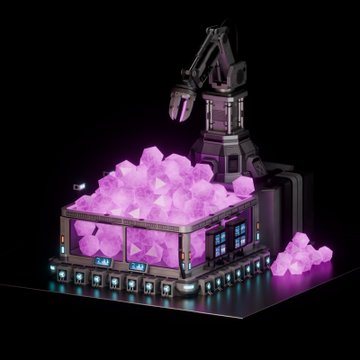 titanium prime mine, in-game render