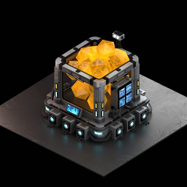 tungsten pop-up mine, in-game render